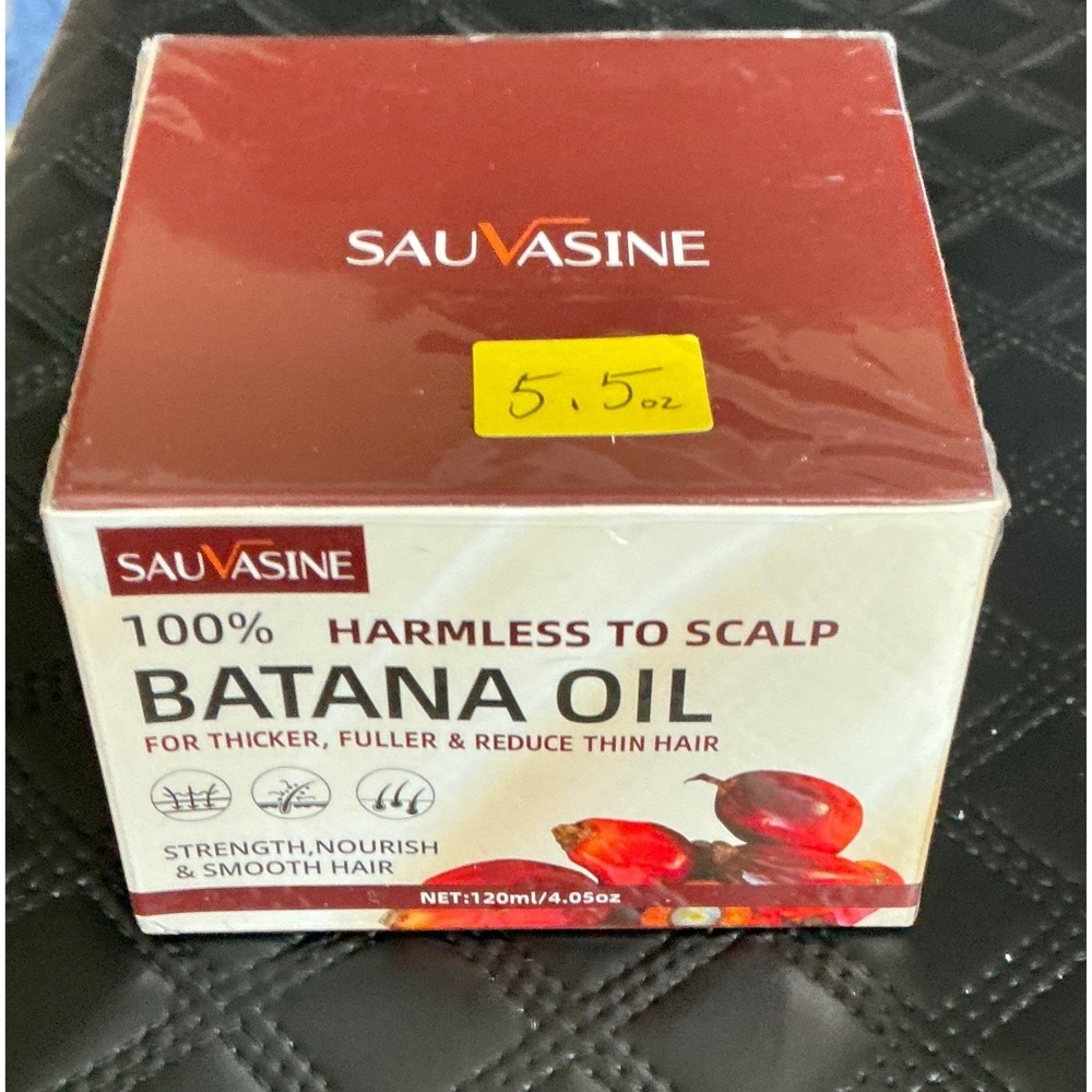 Sauvasine Batana Oil Hair Growth Treatment 4.05oz Thicker Fuller Hair SWX-160
